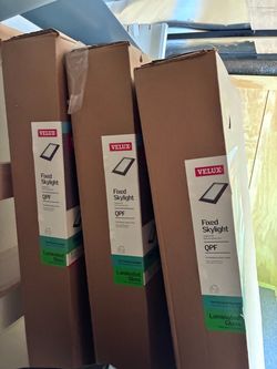 3x Pan flashed Skylights(Unopened)