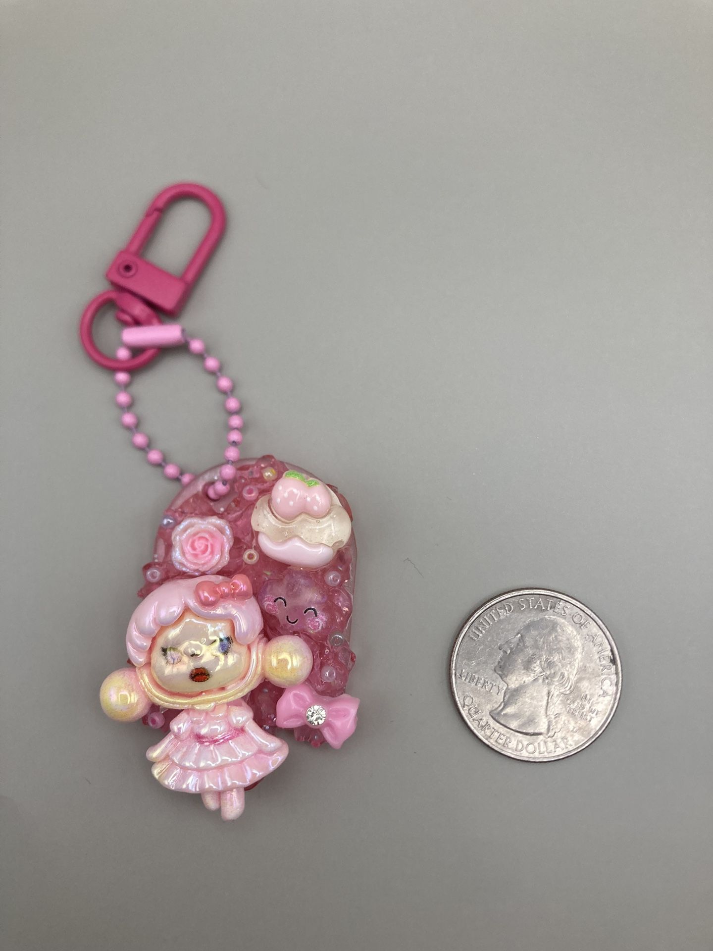 Skull panda Back Pack Clip