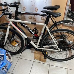 Fixie Bike And Schwinn Phocus 1400