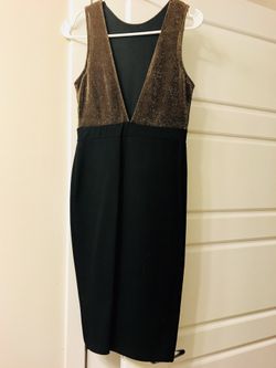 Backless evening dress