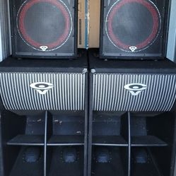 DJ Equipment Cerwin Vega Earthquakes 