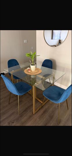 Glass Dining Set
