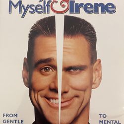 ME, MYSELF & IRENE (DVD-2000) Jim Carrey + Renee Zellweger!