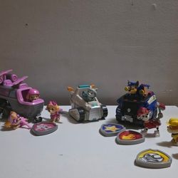 Paw Patrol Lot Of Toys
