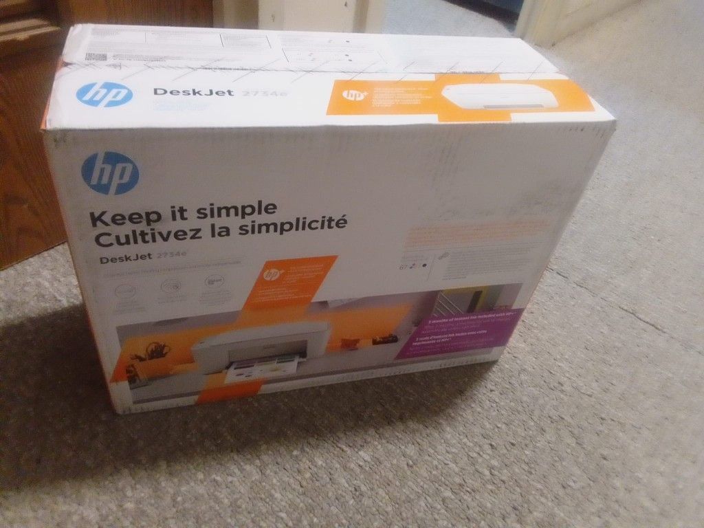 New HP Color Wireless Printer With Scanner Copier