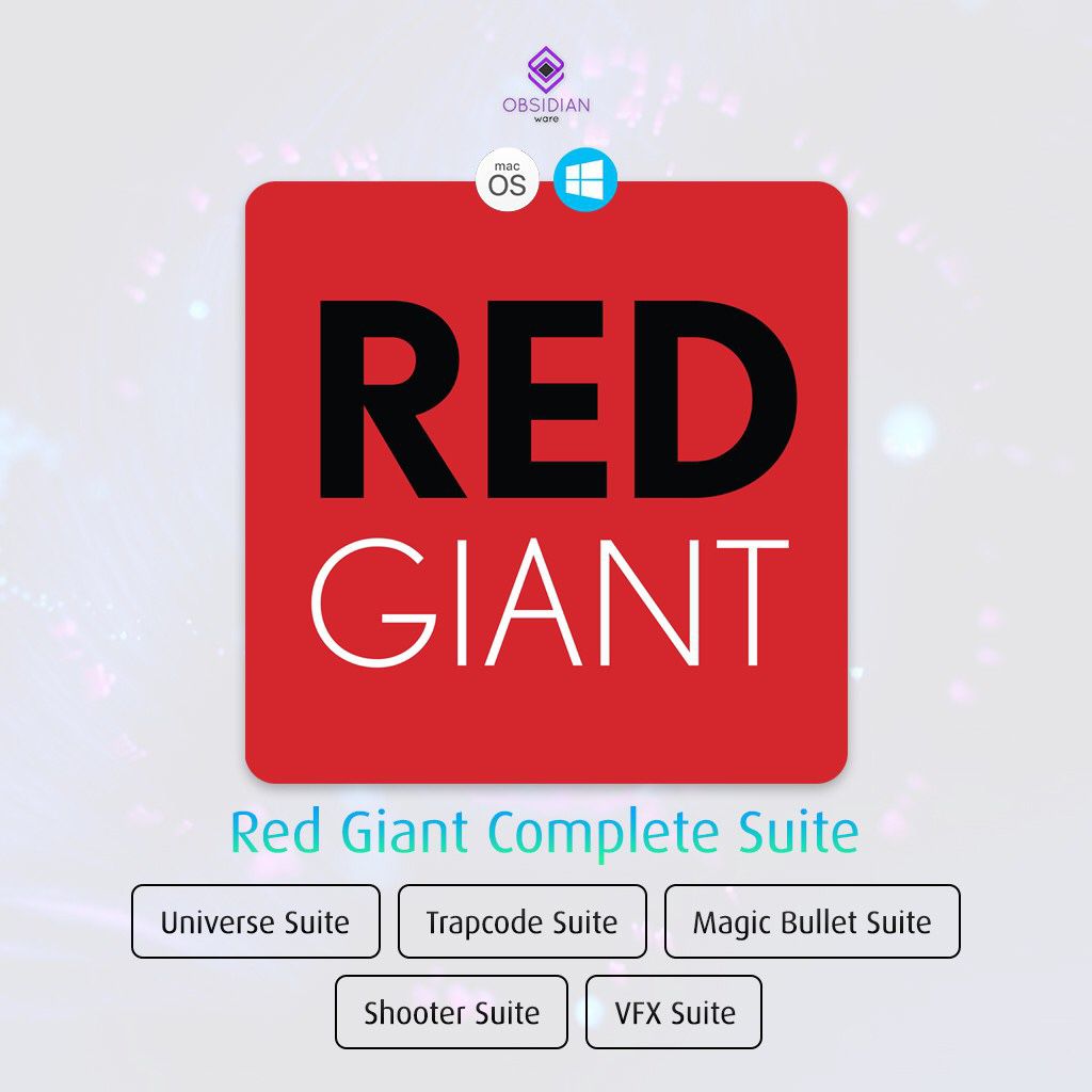 Red Giant Complete Suite Bundle(Mac/Pc)