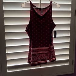 Burgundy Tank NOBO