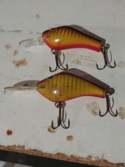 2 " Vintage" Cedar Poe Crankbaits 