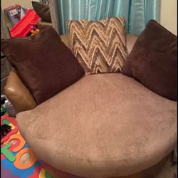 Ashley’s Furniture Large Swivel Chair