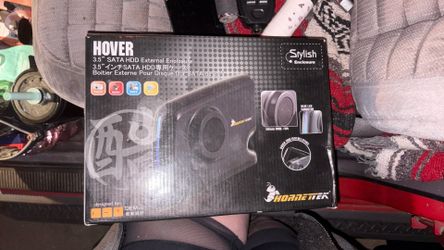 NEW Hover 3.5” SATA HDD EXTERNAL ENCLOSURE. 
