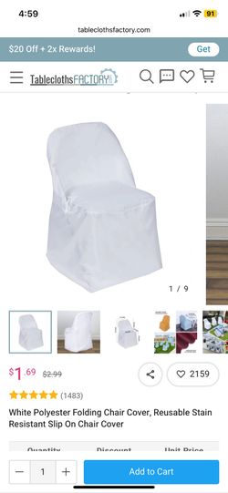 Party Chair Covers (50-75) Pieces/ Table Runners