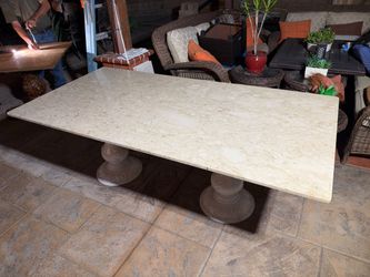 Elegant Marble Dining Table