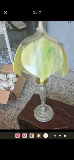 Vintage tulip lamp