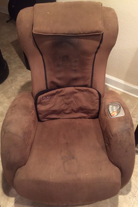 IJoy massage chair/recliner with calf and foot ottoman massage. for