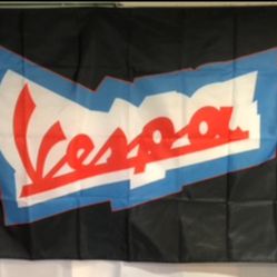 Vespa Wall Flag (3’x5’)