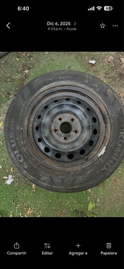 Free tire. With rim