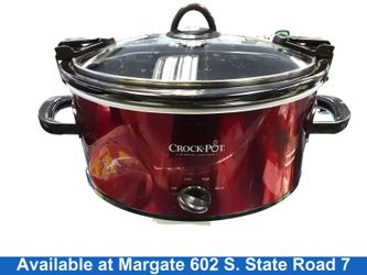 Crock Pot Sclpv600r Red Small Kitchen Appliance