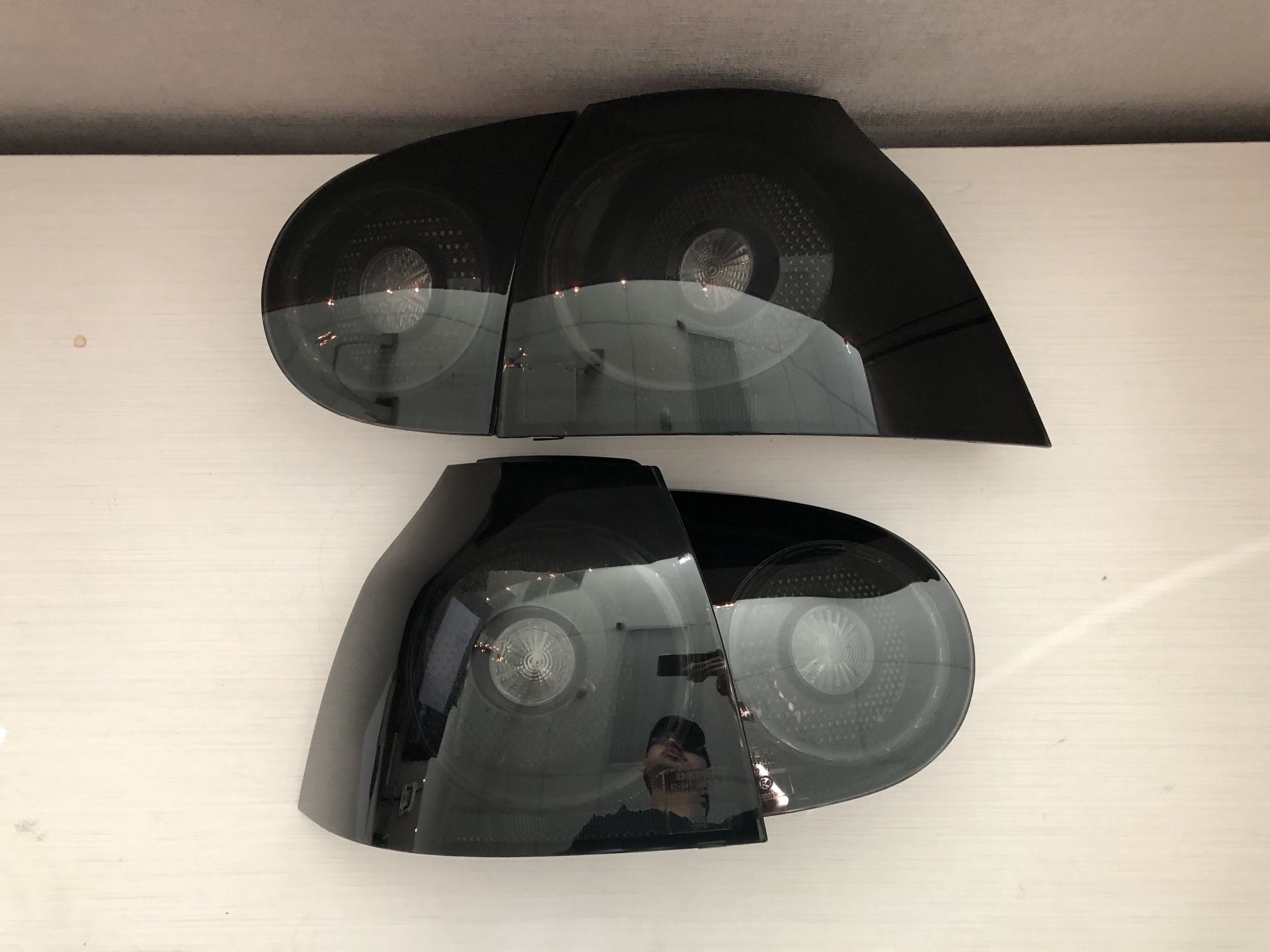 06-09 VW Golf GTI MK5 Smoked Tail Lights