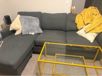 Dark Grey Couch