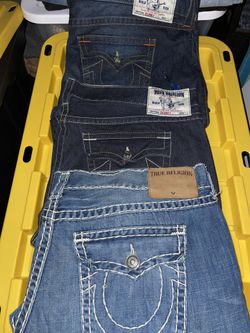 True Religion Jeans Men’s Size 46 All 3 For $100