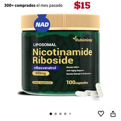 NAD+ Supplement with, Nicotinamide Riboside & Resveratrol 900mg