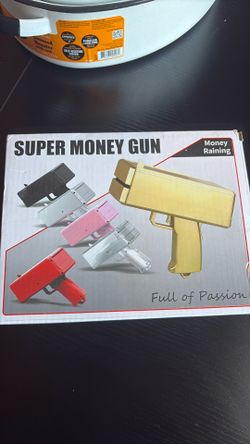 Super money gun/ Money raining