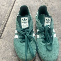 Green Adidas Samba