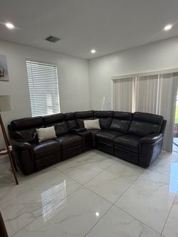 Power reclining couch