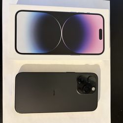 iPhone 14 Pro Max unlocked 128 Deep purple