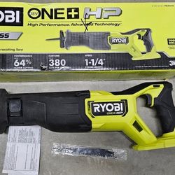 Like new 18V Ryobi reciprocating saw
