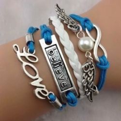 Leather Style Bracelet 