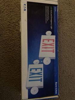 LED EXIT Sign NIB
