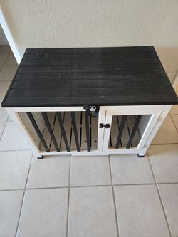 Wood Dog Crate