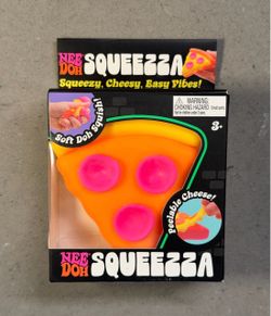 Schylling NeeDoh Squeezza Pizza Slice Squishy Toy