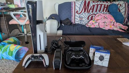 PS5 Pro with Disc Drive and Dual Sense Edge