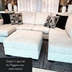 Storm 2 Piece Casual Modern Sectional Couch| Financing Available | Brand New| Couch Living Room
