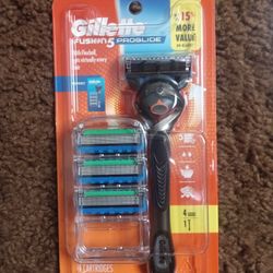 GILLETTE FUSION 5 PRO GLIDE RAZOR STICK AND CARTRIDGES