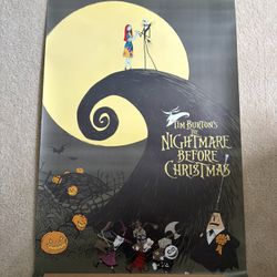 Nightmare Before Christmas Poster (24”x36”)