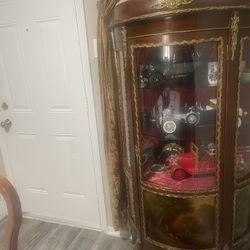 Antique Curio Cabinet 