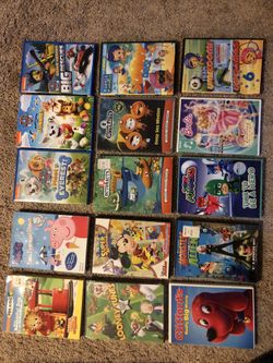 Kids DVD Movies/ Shows- QTY:20