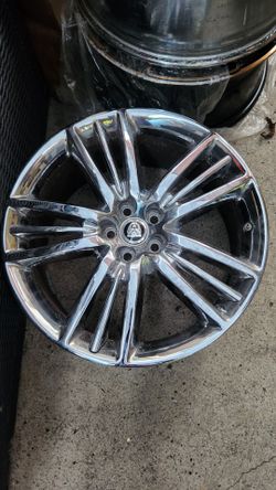 Jaguar Chrome Multi-Spoke Alloy Wheel Rim