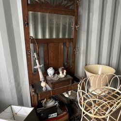 Antique Hall tree