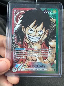 One Piece Pre-Errata Luffy Leader