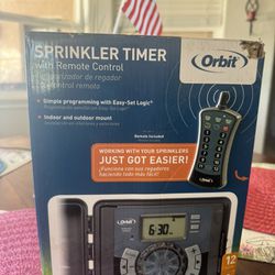 Orbit Sprinkler Timer With Remote Control 