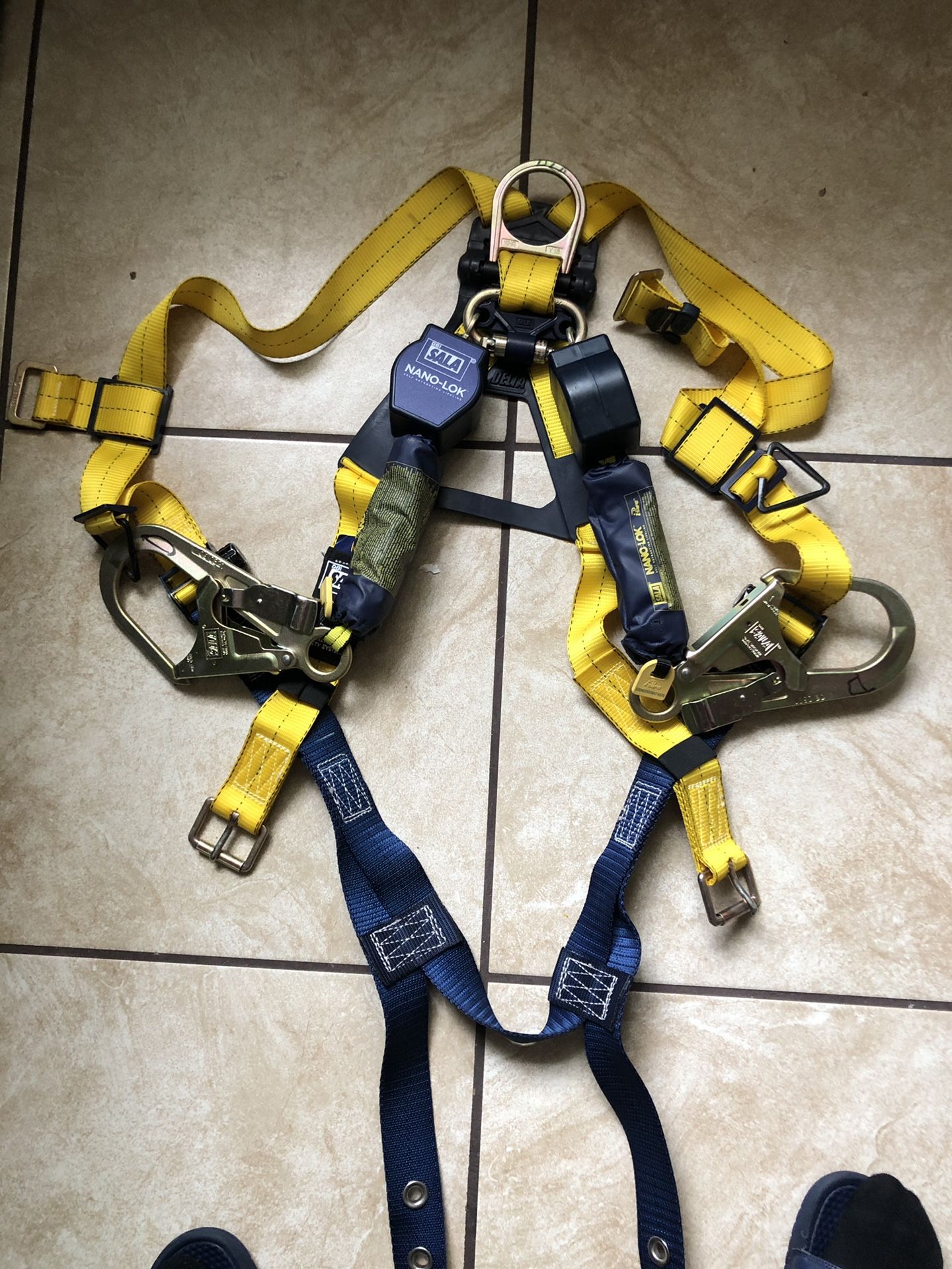 Forklift harness