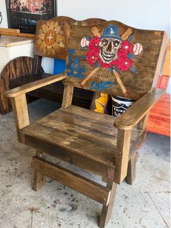 Dodgers big chair
