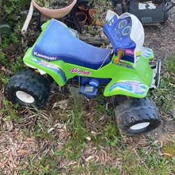 Kids Kawasaki 4 Wheeler