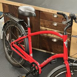 Electra Townie 7D Step-Over Cruiser Bike  red– Excellent Condition
