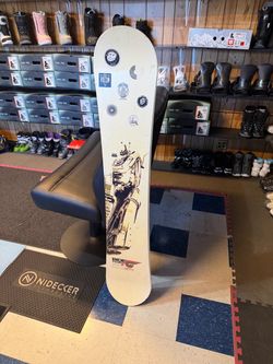 Ride 154 snowboard located at Sin city snowboards