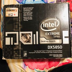 Intel Extreme Series Desktop Boards DX 58S0 For Intel Core i7